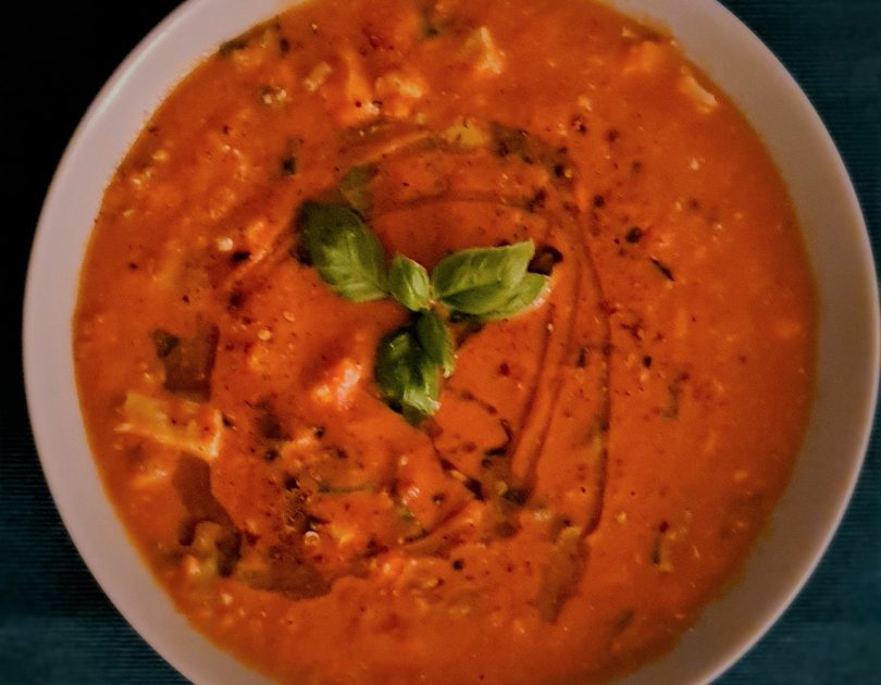 Tomaten-Vanille-Suppe